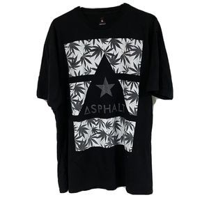 Asphalt Snoop Dogg Herbal Shirt Mens Size X Large